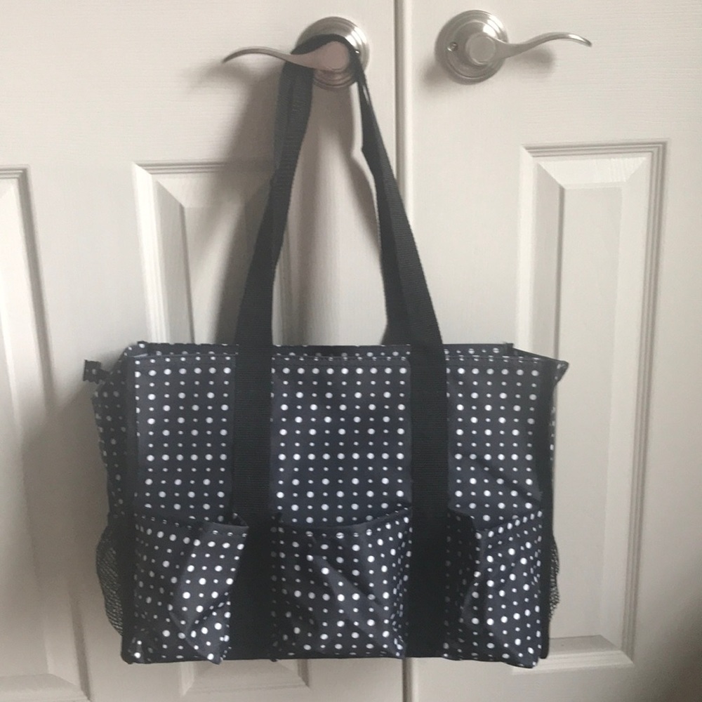 thirty-one Zip Top Organizing Utility Tote